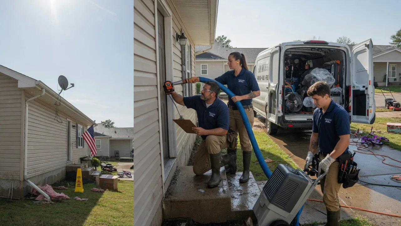 Ceiling Water Damage Restoration in Red Oak, TX near me